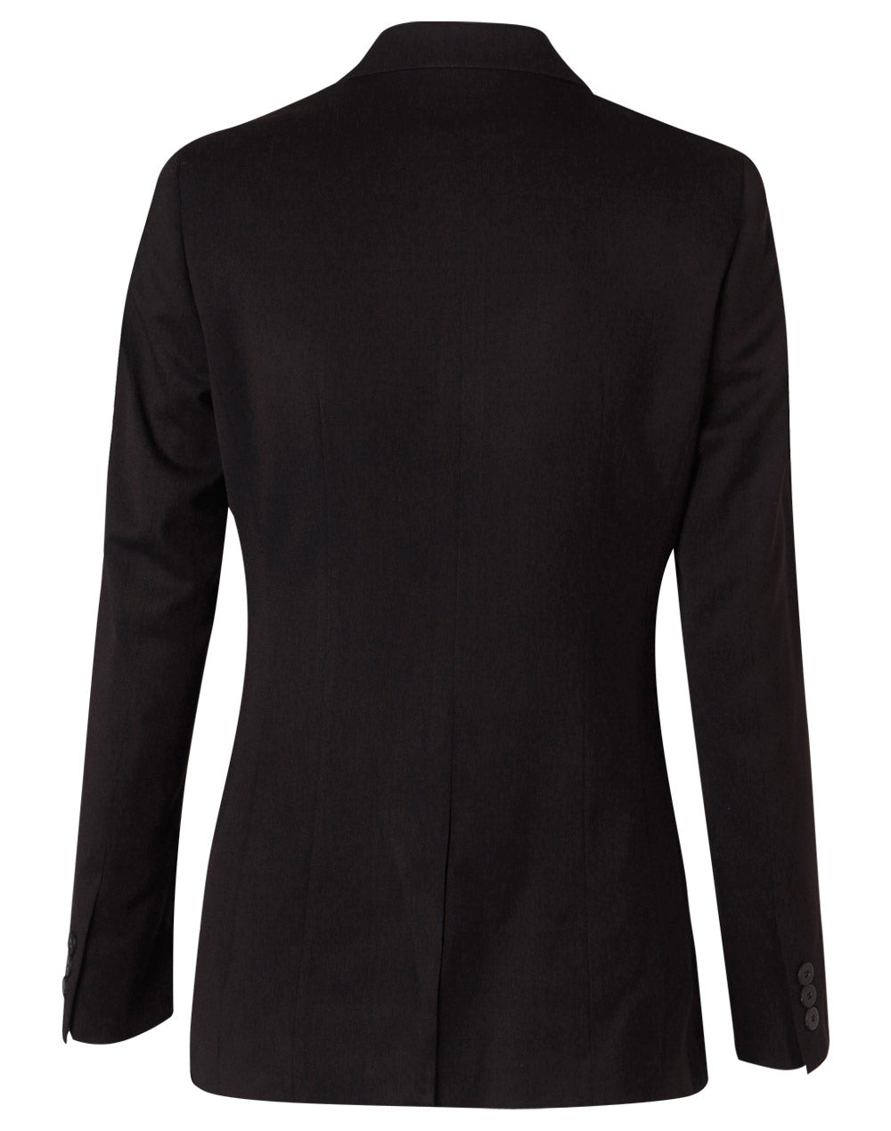 [M9208] Women's One Button Cropped Jacket in Poly/Viscose Stretch Stripe