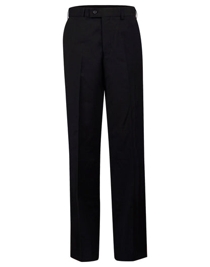 [M9310] Men's Wool Blend Stretch Flexi Waist Pants