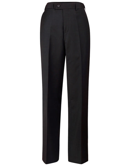 [M9310] Men's Wool Blend Stretch Flexi Waist Pants