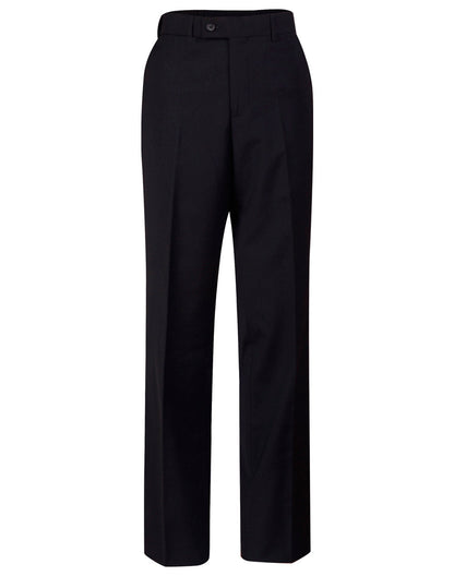[M9310] Men's Wool Blend Stretch Flexi Waist Pants