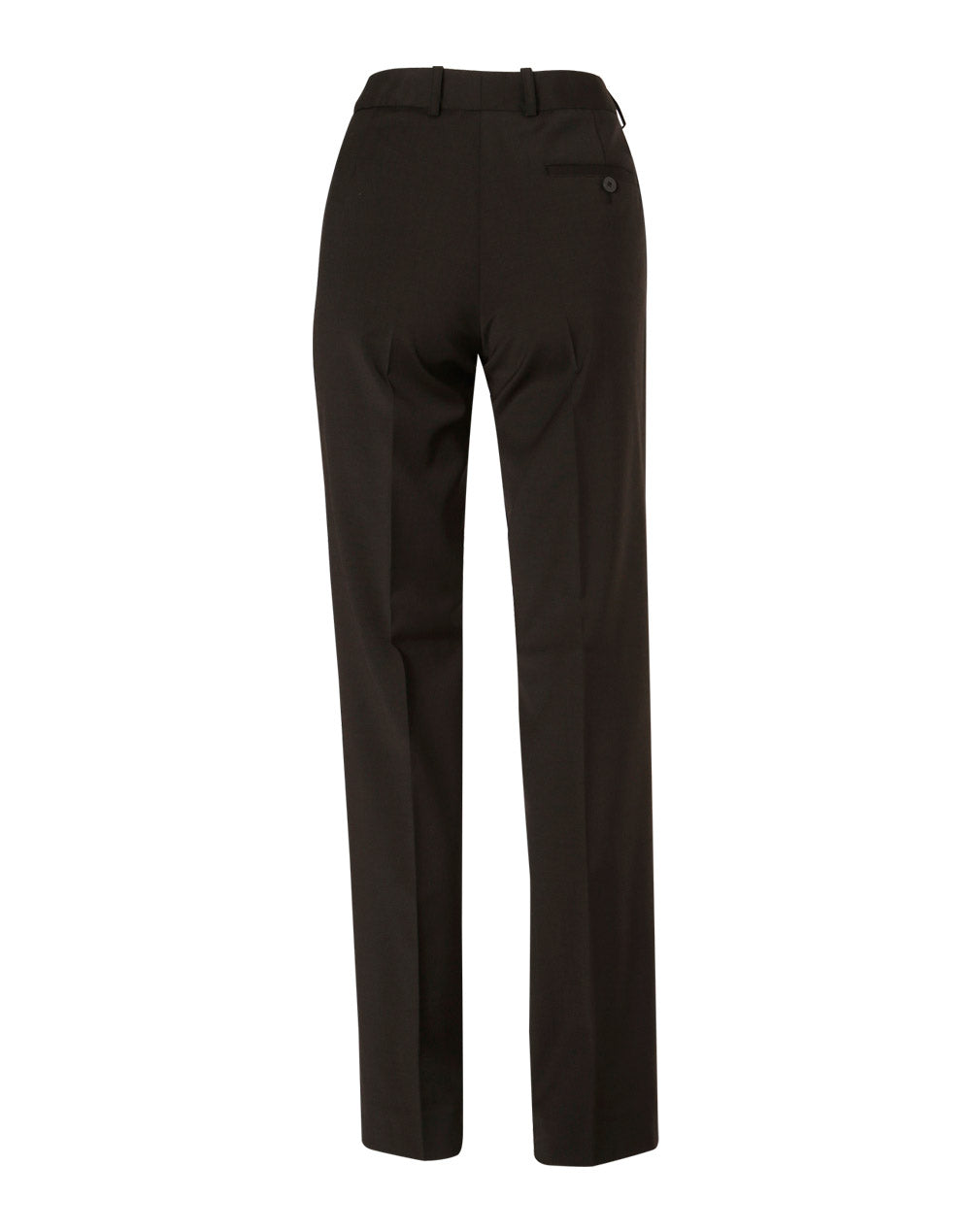 [M9400] Women's Slim Leg Flexi Waist Pants in Wool Stretch