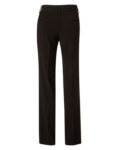 [M9430] Women's Low Rise Pants in Poly/Viscose Stretch Stripe