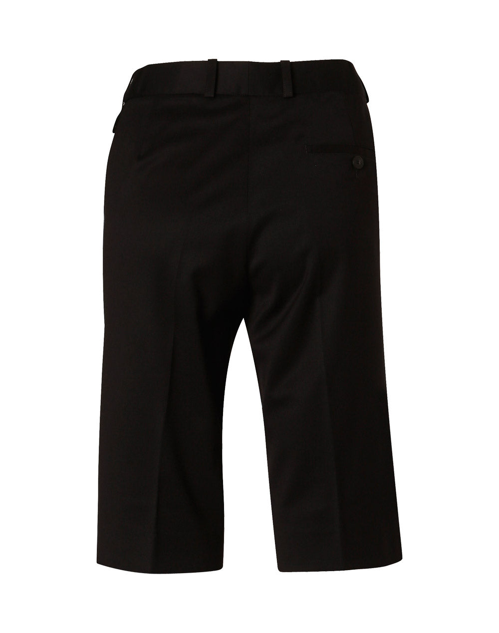 [M9441] Women's Knee Length Flexi Waist Shorts in Poly/Viscose Stretch