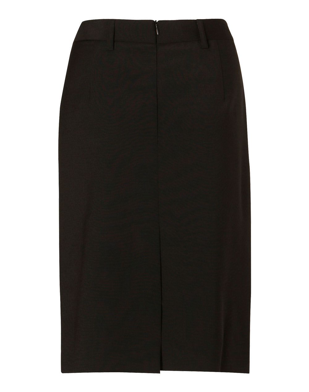 [M9470] Women's Mid Length Lined Pencil Skirt in Wool Stretch
