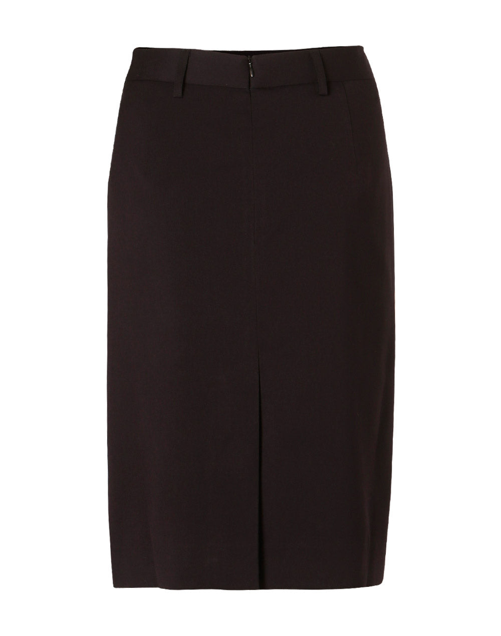 [M9471] Women's Mid Length Lined Pencil Skirt in Poly/Viscose Stretch