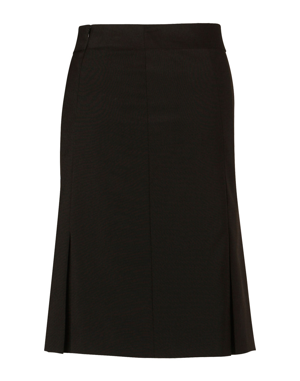 [M9473] Women’s Pleated Skirt in Wool Stretch