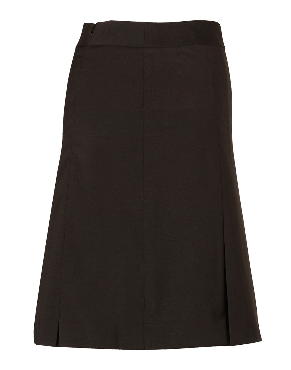 [M9473] Women's Pleated Skirt in Wool Stretch