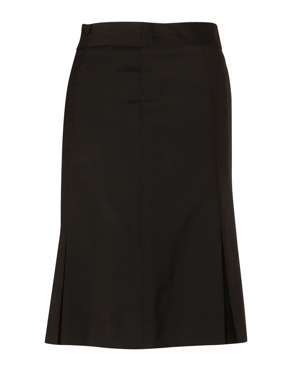 [M9473] Women’s Pleated Skirt in Wool Stretch
