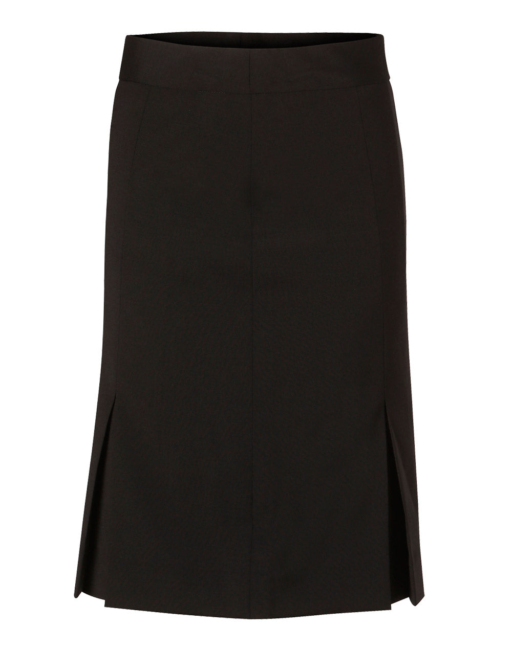 [M9473] Women’s Pleated Skirt in Wool Stretch