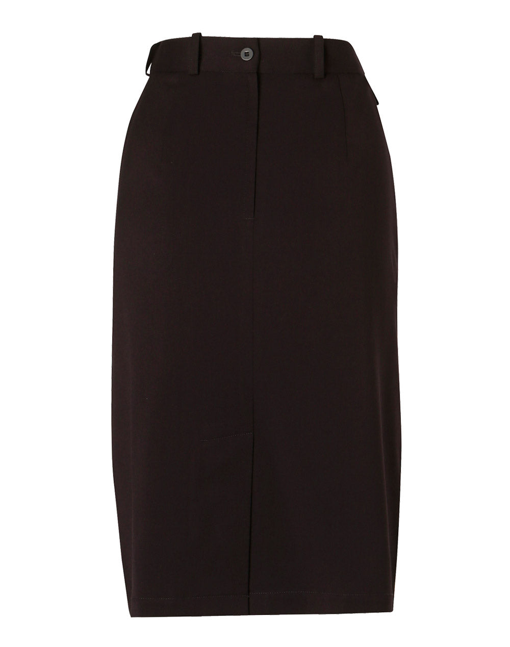 [M9478] Women's Flexi Waist A-line Utility Lined Skirt in Poly/Viscose Stretch Twill