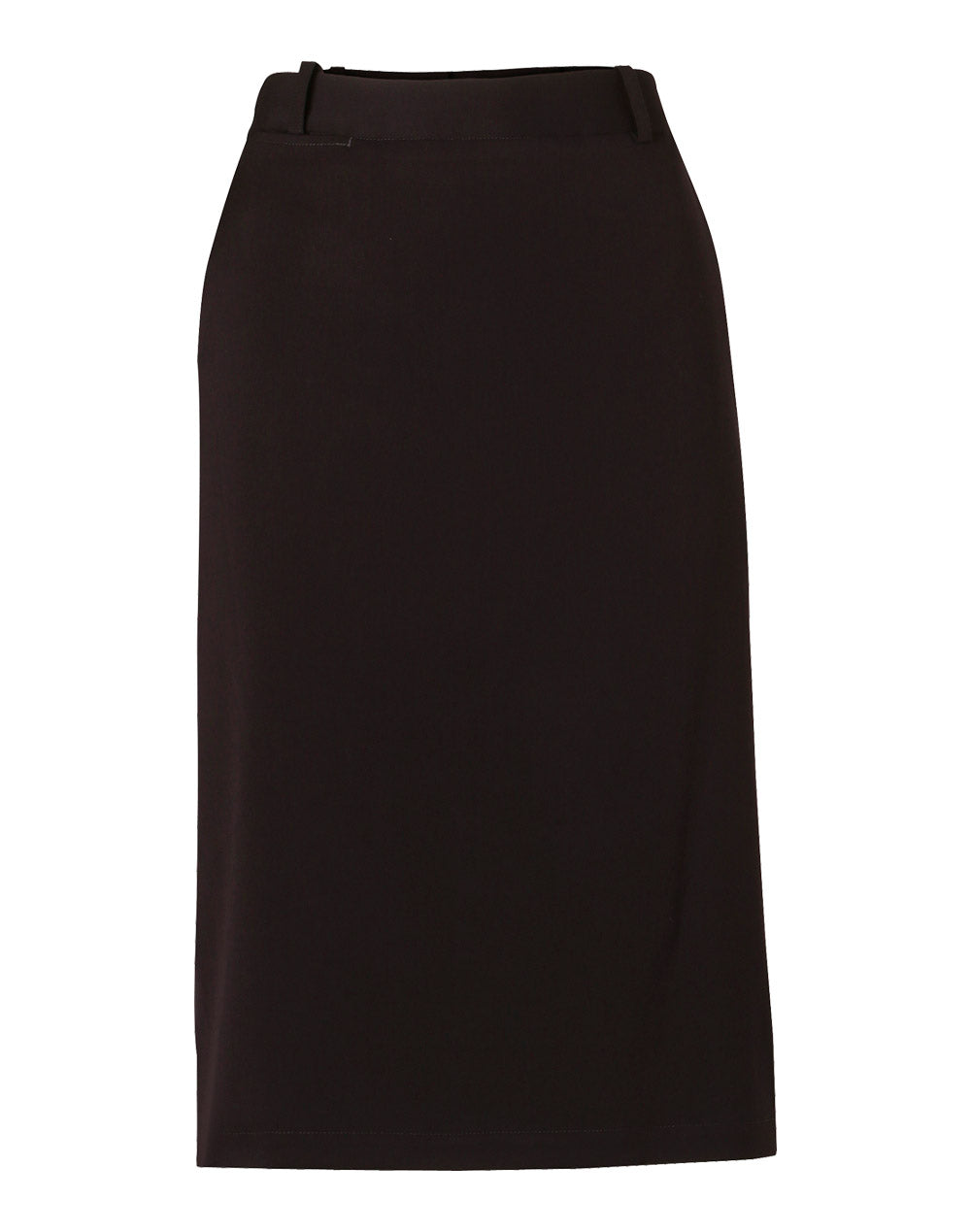 [M9478] Women's Flexi Waist A-line Utility Lined Skirt in Poly/Viscose Stretch Twill