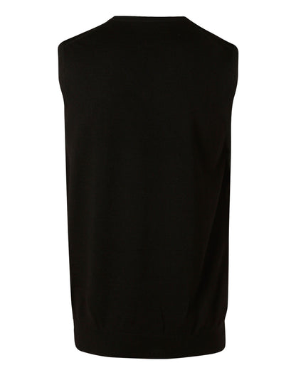 [M9501] Men's 100% Merino Wool V Neck Vest