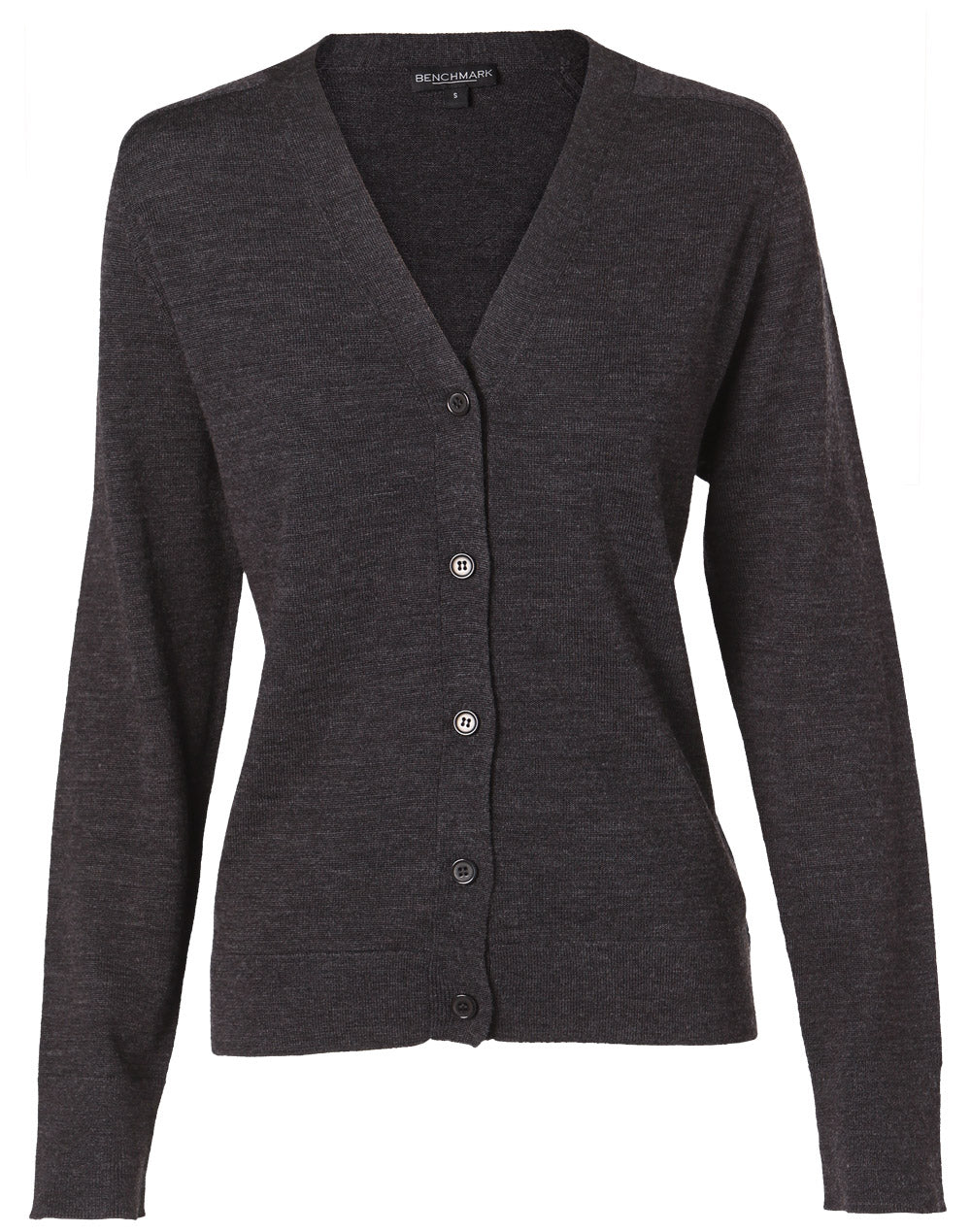 [M9602] Women's 100% Merino Wool L/S Cardigan