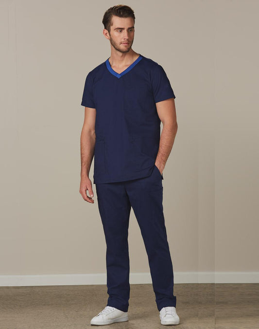[M9710] Men's Solid Colour Scrub Pants