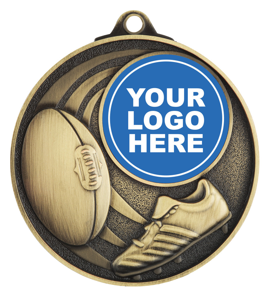 Aussie Rules Medal - Insert Option