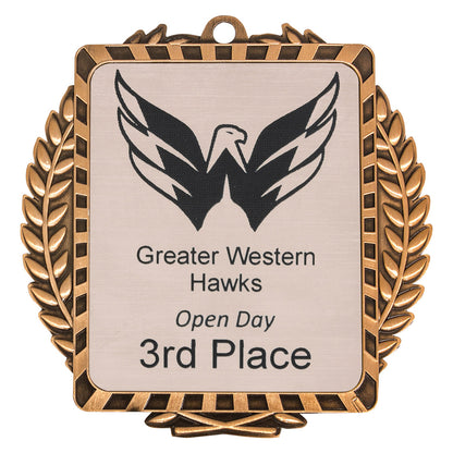 Lynx Wreath Medal