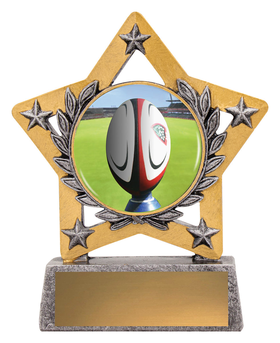 Mini Star Colour - Rugby