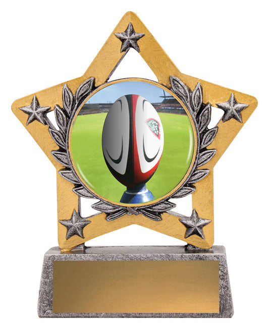 Mini Star Colour - Rugby