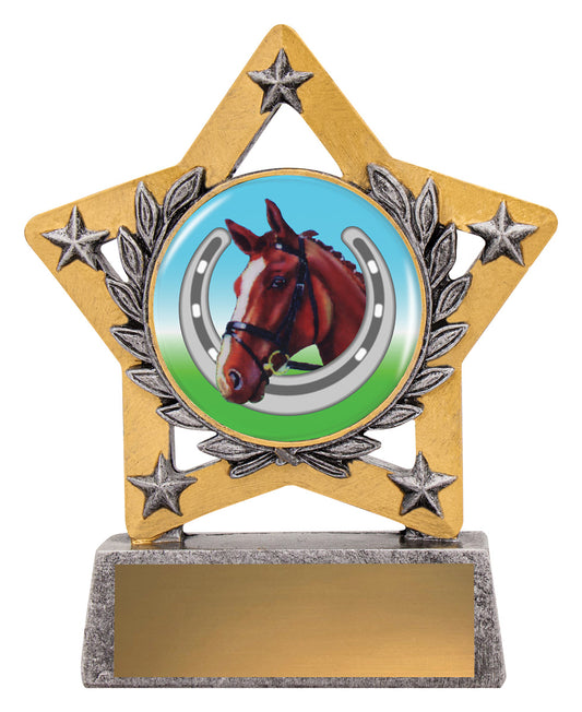 Mini Star Colour - Horse Shoe