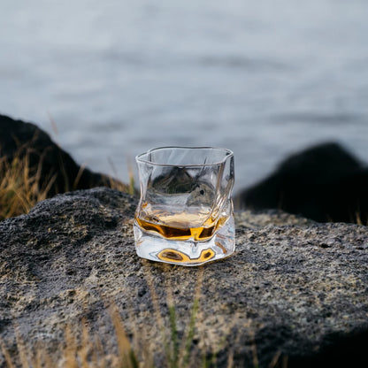 Malt & Brew Whisky Wave Glass Set of 2 Glasses