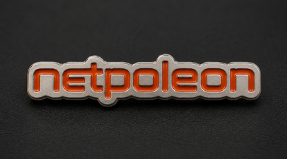 Stamped Iron Soft Enamel Pin