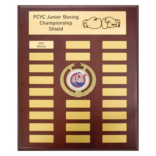 Central Logo Plaque
