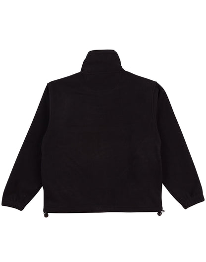 [PF11] Kids' half zip polar fleecy pullover