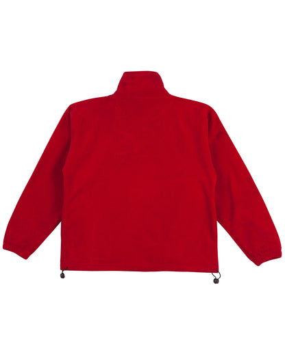 [PF11] Kids' half zip polar fleecy pullover
