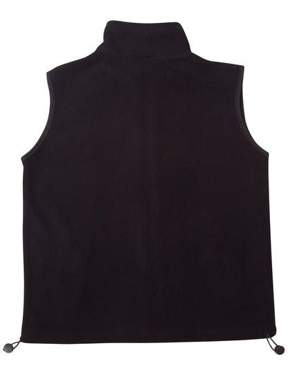[PF02] Unisex polar fleece vest.