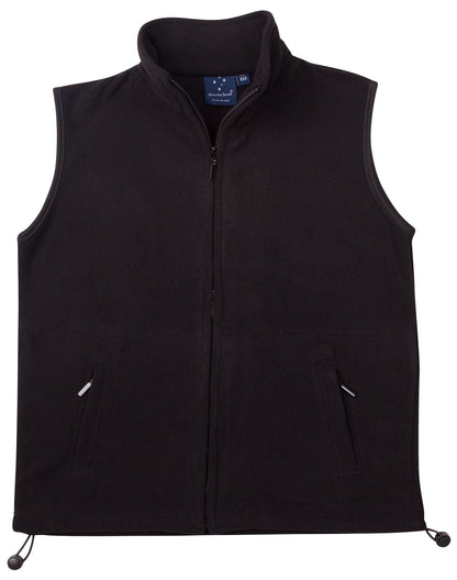 [PF02] Unisex polar fleece vest.