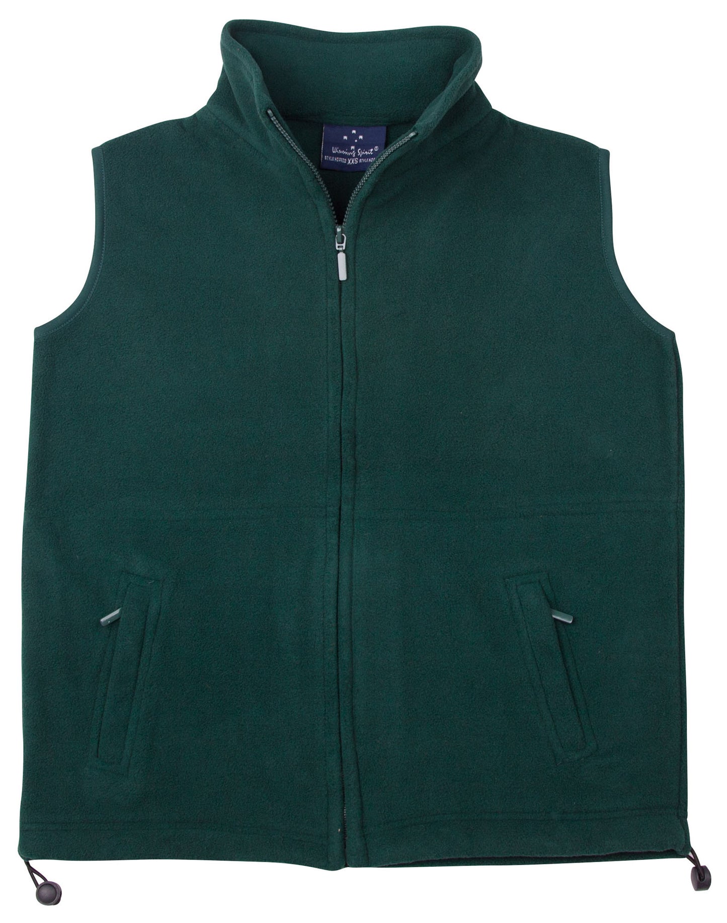 [PF02] Unisex polar fleece vest.
