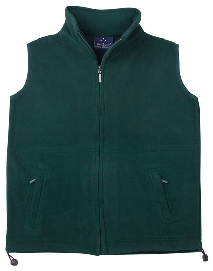 [PF02] Unisex polar fleece vest.