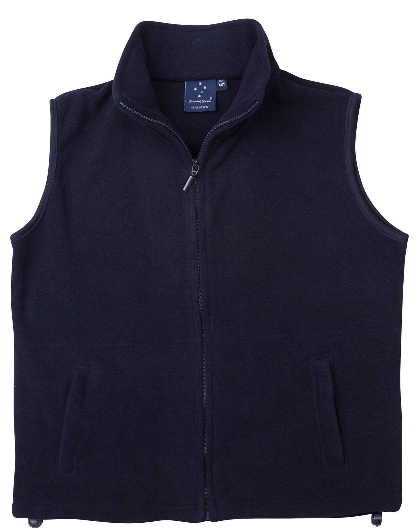 [PF02] Unisex polar fleece vest.