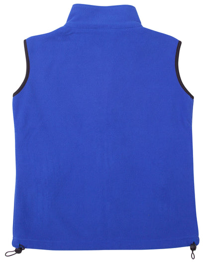 [PF02] Unisex polar fleece vest.
