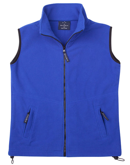 [PF02] Unisex polar fleece vest.