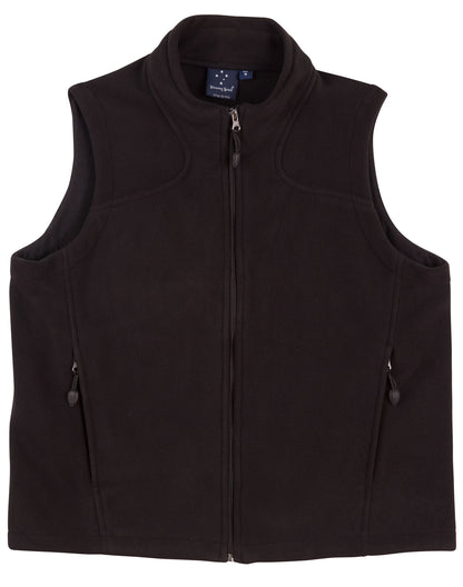 [PF09K] Kids' bonded polar fleece vest