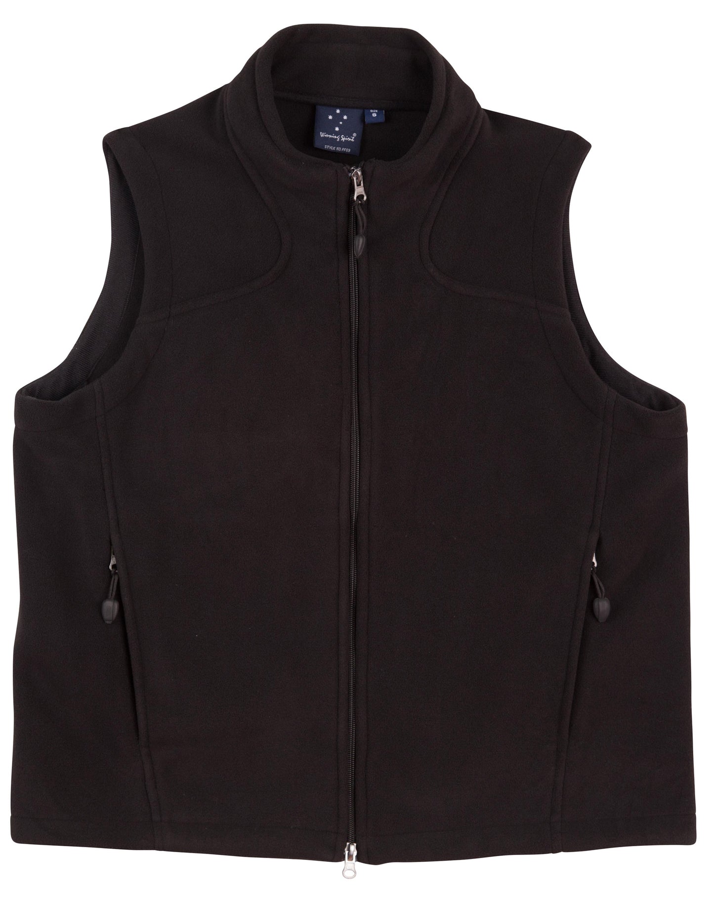 [PF09] Man's bonded polar fleece vest