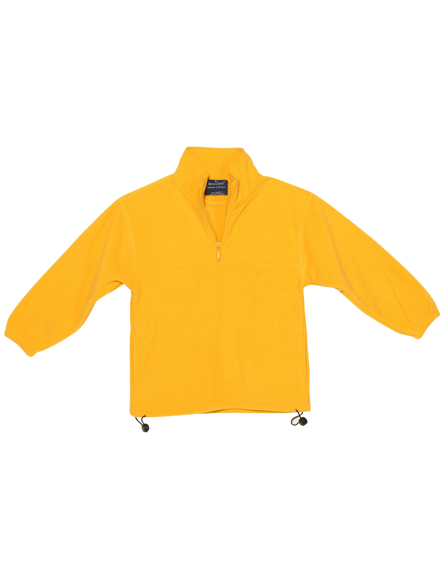 [PF11] Kids' half zip polar fleecy pullover