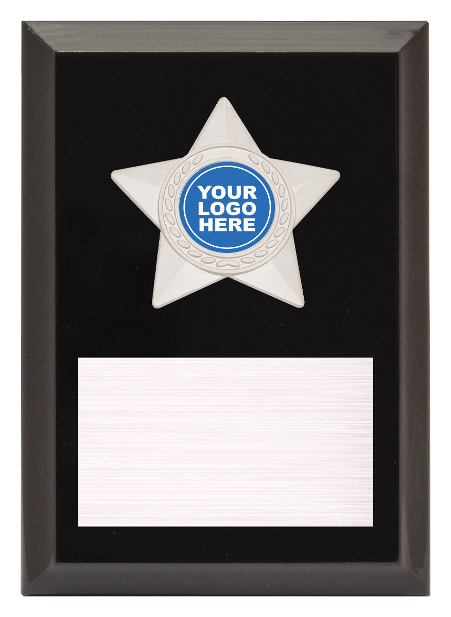 Star Plaque - Silver