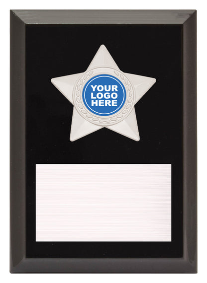 Star Plaque - Silver
