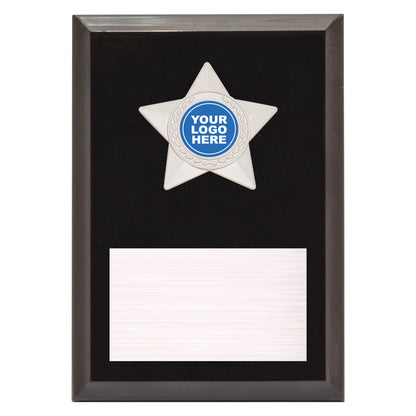 Star Plaque - Silver