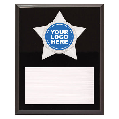 Star Plaque - Silver