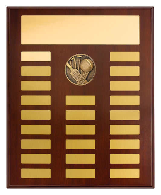 Perpetual Plaque - Cricket