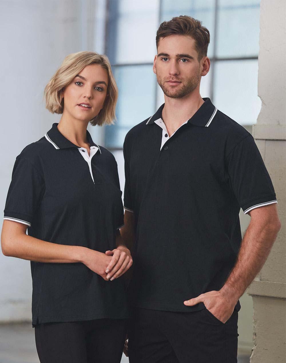 [PS05] unisex cotton jersey polo