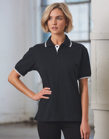 [PS05] unisex cotton jersey polo