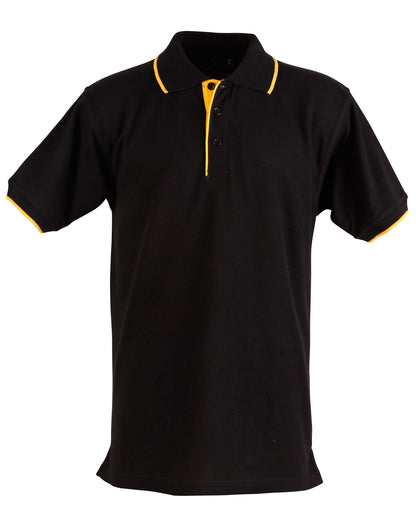 [PS08] Mens S/L pique polo contrast