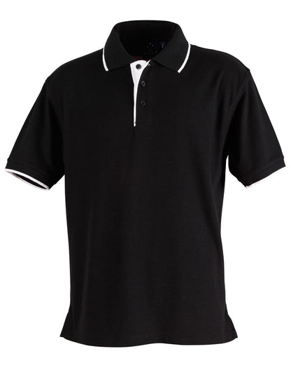 [PS08] Mens S/L pique polo contrast