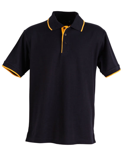 [PS08] Mens S/L pique polo contrast
