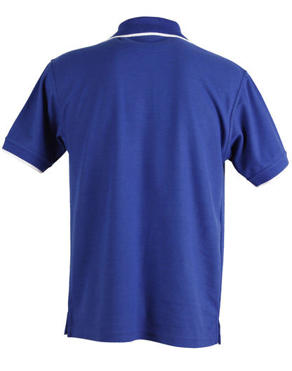 [PS08] Mens S/L pique polo contrast