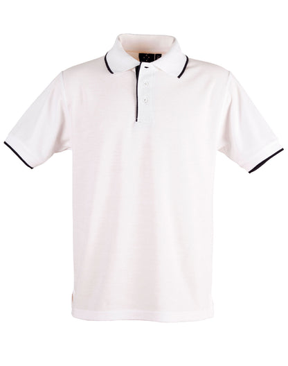 [PS08] Mens S/L pique polo contrast